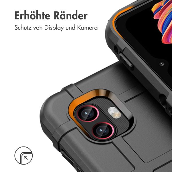 imoshion Rugged Shield Backcover Samsung Galaxy Xcover 6 Pro - Schwarz