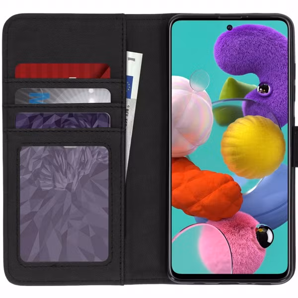 imoshion Luxuriöse Klapphülle Samsung Galaxy A51 - Rot