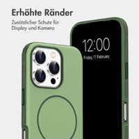 imoshion Color Backcover mit Thin MagSafe Ring Apple iPhone 16 Pro - Dunkelgrün