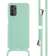 imoshion SilikonHülle mit Band Samsung Galaxy A13 (4G) - Mintgrün