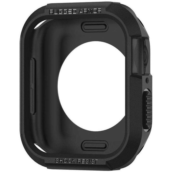 Spigen Rugged Armor™ Case für die Apple Watch Series 4-6 / SE - 40 mm - Schwarz