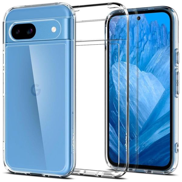 Spigen Ultra Hybrid™ Case für das Google Pixel 8a - Crystal Clear