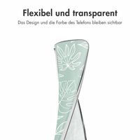 imoshion Design Hülle Samsung Galaxy S25 Edge - Leaves Line-Art