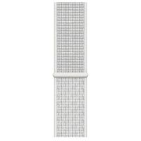 Apple Nike Sport Loop Band für Apple Watch Series 1 bis 10 / SE / Ultra (2) (44/45/46/49 mm) - Summit White