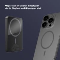 Selencia Vivid Powerbank 5.000 mAh - MagSafe und Qi - Black / Swirl Black