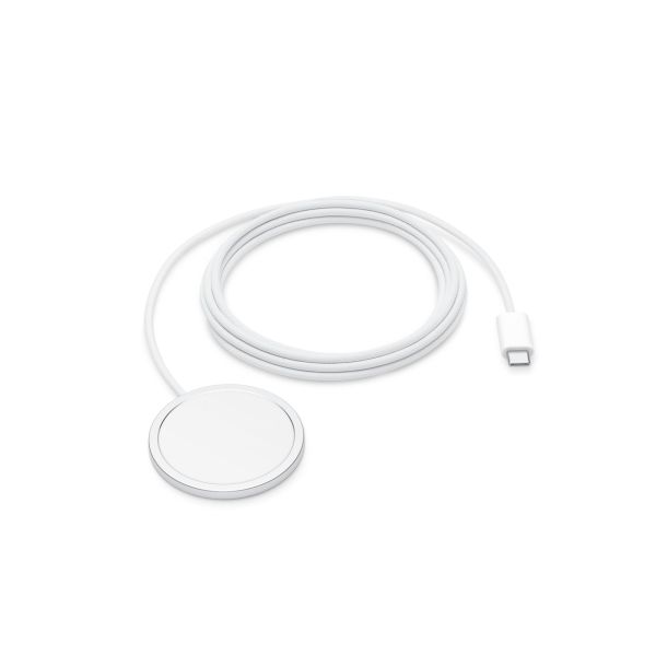 Apple MagSafe Ladegerät - Kabelloses Ladegerät - 25W - 2 Meter - Weiß