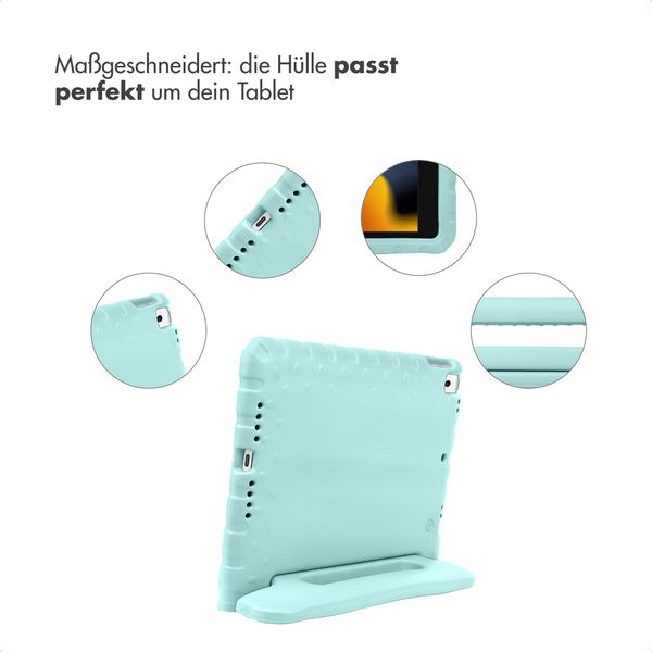 imoshion Schutzhülle mit Handgriff kindersicher Apple iPad 9 (2021) 10.2 Zoll / iPad 8 (2020) 10.2 Zoll / iPad 7 (2019) 10.2 Zoll - Soft Blue