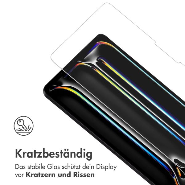 imoshion Displayschutz aus gehärtetem Glas für das iPad Pro 11 (2024) M4 - Transparent