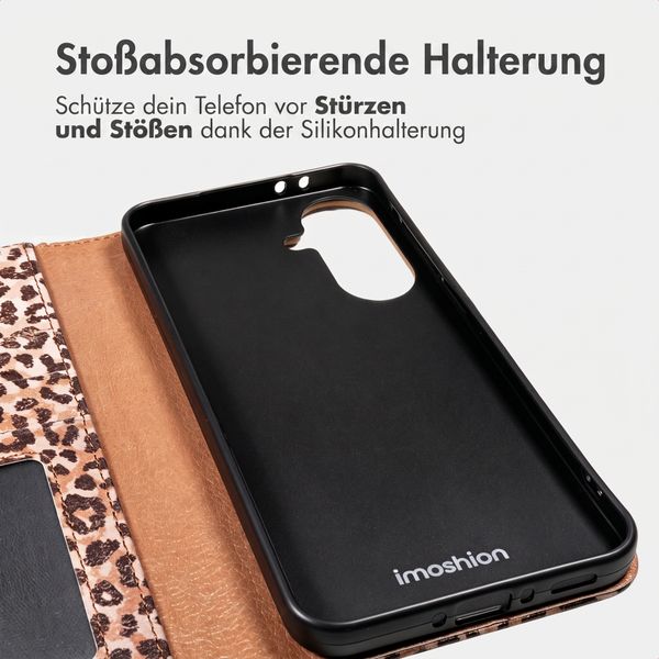 imoshion Design Klapphülle Samsung Galaxy A37 (5G) - Leopard Mood