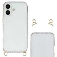 Selencia Backcover mit abnehmbaren Haken Apple iPhone 17 - Transparent