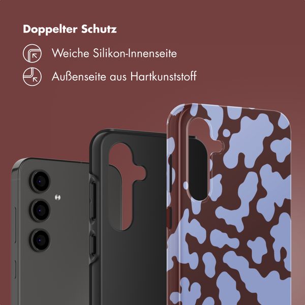 Selencia Vivid Back Cover Samsung Galaxy S24 FE - Moo'd Lavender Glow