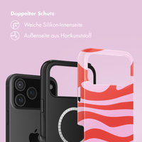 Selencia Vivid Rückabdeckung mit MagSafe Apple iPhone 17 Pro Max - Dream Swirl Pink