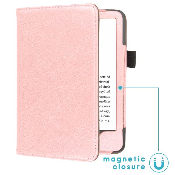 imoshion Vegan Leather Klapphülle Amazon Kindle (2024) / Amazon Kindle (2022) 11th gen - Rosé gold
