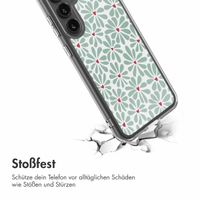 imoshion Design Hülle Samsung Galaxy S23 FE - Bloom Love Sage Green