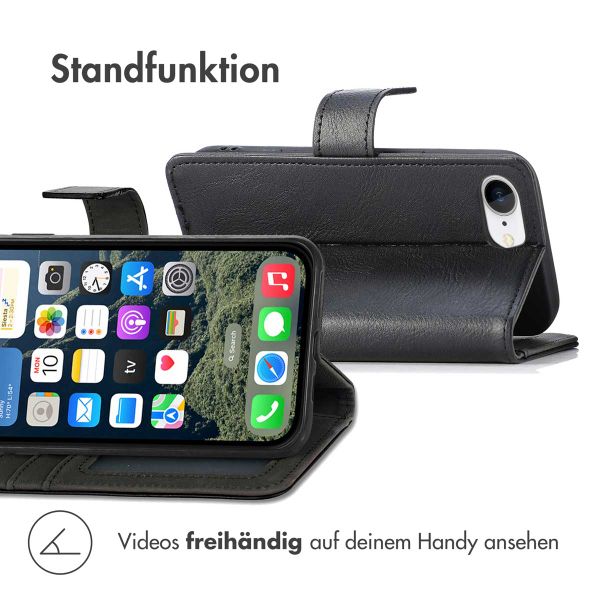 imoshion Luxuriöse Klapphülle Apple iPhone 16e - Schwarz