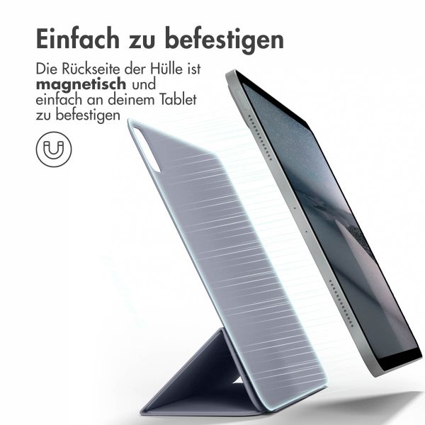 imoshion Magnetic Klapphülle Apple iPad Pro 12.9 (2022) / Pro 12.9 (2021) / Pro 12.9 (2020) - Lavender