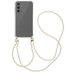imoshion Handykette mit Perlen + Handgelenkschlaufe Samsung Galaxy A25 (5G) - Transparent