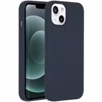 Accezz Liquid Silikoncase Apple iPhone 13 Mini - Dunkelblau