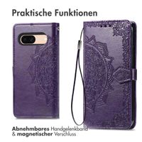imoshion Mandala Klapphülle Google Pixel 8a - Violett