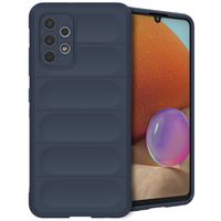 imoshion EasyGrip Back Cover für das Samsung Galaxy A32 (4G) - Dunkelblau