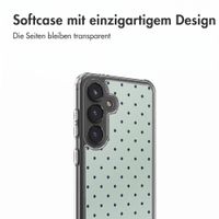 imoshion Design Hülle Samsung Galaxy S24 - Polka Dot Mintgroen