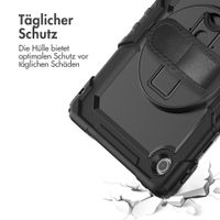 Accezz Robustes Back Cover mit Schultergurt Lenovo Tab (2025) - Schwarz