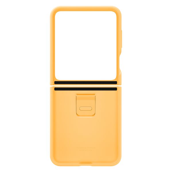 Samsung Original Silikon Cover Ring für das Galaxy Z Flip 5 - Apricot