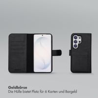 Selencia Olyn Abnehmbare Bookcase mit MagSafe Samsung Galaxy S26 Ultra - Schwarz
