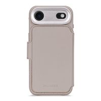 Decoded 2 in 1 Leather Klapphülle MagSafe Apple iPhone 17 Pro - Solid Clay