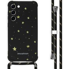 imoshion Design Hülle mit Band Samsung Galaxy S23 Plus - Stars Gold