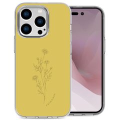 imoshion Design Hülle für das iPhone 14 Pro - Floral Lime