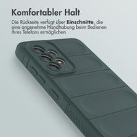 imoshion EasyGrip Back Cover für das Samsung Galaxy A52(s) (5G/4G) - Dunkelgrün