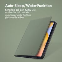 Accezz Classic Klapphülle Samsung Galaxy Tab S6 Lite (2020/2022/2024)  - Grün