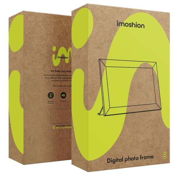 imoshion Digitalen Fotorahmen - Schwarz
