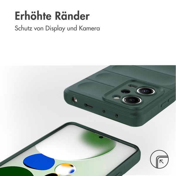 imoshion EasyGrip Backcover Xiaomi Redmi Note 12 Pro (5G) - Dunkelgrün