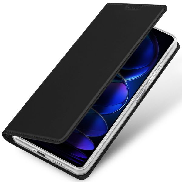 Dux Ducis Slim TPU Klapphülle für das Xiaomi Redmi Note 12 Pro Plus - Schwarz