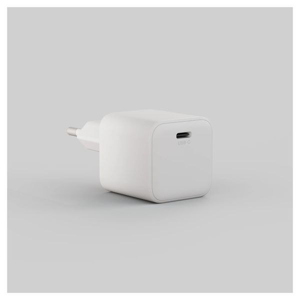 Zens Kompaktes Ladegerät USB-C 70W - Netzteil - Weiß