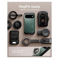Spigen Tough Armor Backcover MagSafe Google Pixel 11 Pro XL - Abyss Green