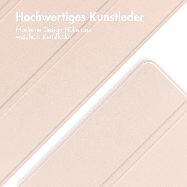 imoshion Trifold Klapphülle Apple iPad 11 (2025) 11 Zoll A16 / iPad 10 (2022) 10.9 Zoll - Beige