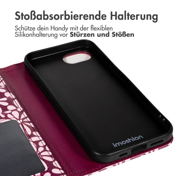 imoshion Design Klapphülle Apple iPhone 16e - Bloom Love Blush