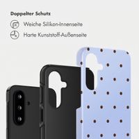 Selencia Vivid Back Cover Samsung Galaxy A17 (5G) / (4G) - Happy Dots Digital Sky