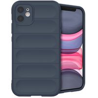 imoshion EasyGrip Back Cover für das iPhone 11 - Dunkelblau