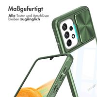 imoshion Back Cover mit Kameraschieber Samsung Galaxy A33 - Dunkelgrün