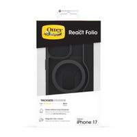 OtterBox React Folio Backcover Apple iPhone 17 - Clear / Black