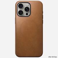 Nomad Modern Leather Case mit MagSafe Apple iPhone 15 Pro Max - English Tan