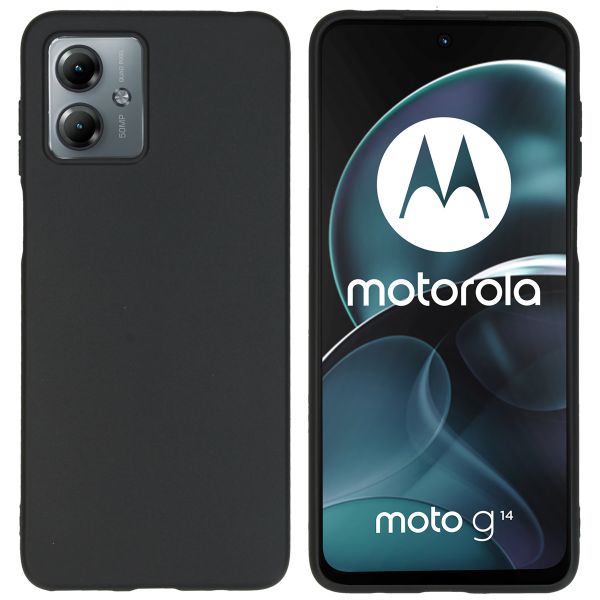 imoshion TPU Color Cover Motorola Moto G14 - Schwarz