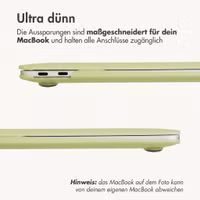 imoshion Laptop Cover Apple MacBook Neo 13 Zoll (2026) A18 - Citrus