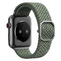 Uniq Aspen Geflochtenes Armband für das  Apple Watch Series 1 t/m 11 / SE / Ultra (44/45/46/49 mm) - Cypress Green