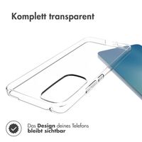 Accezz TPU Clear Cover für das Motorola Edge 30 - Transparent