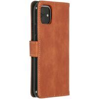 imoshion Luxuriöse Klapphülle Braun für das Apple iPhone 11